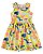 Vestido Infantil Regata em Algodão Malwee -Amarelo Estampado REF107879 - Imagem 1