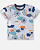 Up Baby - Camiseta Infantil em Meia Malha Azul - REf 0702 - Imagem 3