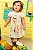 Vestido Infantil Manga Curta em Malha Fresh Infanti -Off Raposa REF61364 - Imagem 3