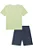 Conjunto de Camiseta em Cotton Listrado Fio Tinto e Bermuda em Sarja Stretch com Elastano - Ref - 78339 Johnny Fox - Imagem 3