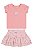 Conjunto Menina Infantil - Salmão - Colorittá - Ref 71266 - Imagem 1