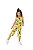 Macação Feminino Infantil Pantacourt em Algodão Malwee -Amarelo Estampado REF107870 - Imagem 2
