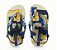 Chinelo Ipanema - De Dedo Com Elástico Baby - Animais Bege e Azul - Ref 27247 - Imagem 2