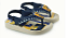 Chinelo Ipanema - De Dedo Com Elástico Baby - Animais Bege e Azul - Ref 27247 - Imagem 1