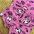 Conjunto Feminino Infantil Pamda Body Manga Curta \ Short - Bolha de Sabão - Imagem 3