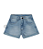 Short Infantil Menina Jeans Barra Dobrada - Colorittá - Azul Claro - Ref 75306 - Imagem 2