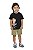 Conjunto Infantil Menino - Camiseta Leão Com Skate e Bermuda Moletinho Verde - Elian - REf 221723 - Imagem 1