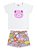 Conjunto Infantil Feminino Blusa com Lantejoula Urso e Short Estampado - Elian - Ref 232450 - Imagem 3