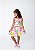 Conjunto Infantil Feminino Croped e Saia com Short - Colorido - Chantela - Imagem 3