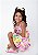 Conjunto Infantil Feminino Croped e Saia com Short - Colorido - Chantela - Imagem 2