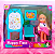 Boneca Happy Time Happy Lite com Kit de Acessórios Brinquedo Educativo para Meninas e Crianças - Toy king - Imagem 1