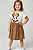 Vestido Infantil Feminino - Minnie Oncinha - Imagem 1