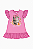 Vestido Feminino Infantil Rosa com Estampa Gato - Kukie - Ref 94020 - Imagem 1