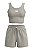 Conjunto Regata Cropped e Bermuda Feminino Juvenil - Elian Beats - Ref 271832 - Imagem 2