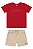 Conjunto Masculino Infantil Camiseta e Bermuda Sarja - Coloritta - Ref 72220 - Imagem 4