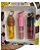 Kit Com 3 Lip Gloss Brilho Intenso - Gloss Labial - Bobbi Rara - Prova D' Agua - Imagem 4
