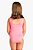 Maio Feminino Infantil Liso Infanti Rosa Neon com Proteção Uv 50+ - Infanti - Ref 75665 - Imagem 2