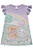 Vestido em Malha Wave Salmão Estampa Bichinhos - Ref 77863 - Infanti - Imagem 2