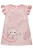 Vestido em Malha Wave Salmão Estampa Bichinhos - Ref 77863 - Infanti - Imagem 1