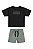 Conjunto Menino Infantil Camiseta e Bermuda - Coloritta - Ref 70177 - Imagem 2