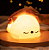 Luminária Abajur - Gatinho Led Infantil - Luz Noturno Silicone - Gatinho Muda de Cor - Imagem 3