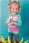 Macacão ML Feminino Infantil em Malha com Proteção UV Kukie -Azul/Colorido REF60889 - Imagem 1