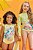 Conjunto Trio de Blusa e Biquíni em Malha Uv Dry com Proteção Uv 50+ Verde Neon - Ref 74127 - Infanti - Imagem 2