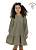 Vestido Feminino Infantil Manga Longa - Verde Oliva - Coloritta - Ref 75383 - Imagem 1