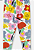 CONJUNTO BODY CURTO ESTAMPADO E CALÇA FEMININO PARA BEBÊS (BRANCO) UP BABY REF44485 - Imagem 3