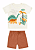Conjunto Infantil Masculino Bebê Dinossauros - Elian - Ref 201220 - Imagem 1