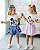 Conjunto Infantil Menina - Minnie - Off Rosa - Blusa e Short Saia - Zara - Imagem 1
