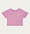Blusa Feminina Infantil Cropped em Malha Organica Malwee -Rosa Neon REF104830 - Imagem 1
