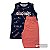 CONJUNTO INFANTIL MENINO REGATA EM MOLETINHO MALWEE KIDS AZUL REF113155 - Imagem 1