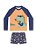 Conjunto Masculino Infantil Praia Camiseta Manga Longa E sunga Estampada - Ref 221784 - Elian - Imagem 1