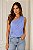 Blusa Feminina - Ombro Único - com Franzido e Amarração Lateral - Canelada - Imagem 1