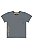 Conjunto Camiseta Malha e Bermuda Moletinho Cinza\Amarelo - Ref 18038 - Quimby - Imagem 3