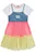 Conjunto de Vestido em Malha Power e Sobreposição em Jeans e Tule - Ref 76820 - Infanti - Imagem 5