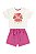 Conjunto Blusa Malha E Short Moletinho - Ref 34179 Quimby - Imagem 1