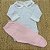 Conjunto Bebe Menina Com Body Gola Bordada e Mijão Com Pezinho - Bilu Teteia - Imagem 3