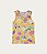 Blusa Feminina Infantil Regata em Cotton Light Malwee -Amarelo Estampado REF69718 - Imagem 1