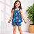 Conjunto Feminino INfantil - Estampado - Alça Amarrar - Blusa Bata e Short Com Elástico - Imagem 1