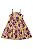 Vestido Infantil Alças Em Meia Malha Estampado - Ref 18012 - Bee Loop - Imagem 2
