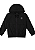 Jaqueta Corta Vento Masculino Infantil Com Ziper e Capuz Preto - Colorittá - Ref 74158 - Imagem 2