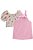 Conjunto de Blusa em Malha Laise e Salopete em Sarja Ônix com Elastano - Ref 78138 Kukiê - Imagem 3