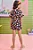 Conjunto Preto Infantil com Blusa Boxy e Shorts em Malha Estampa Tropical -Kukie 77221 - Imagem 4
