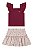 Conjunto Infantil Feminino com Regata em Moletinho Canelado e Saia em Malha Linho Estampada - Colorittá - Ref 73284 - Imagem 2