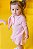 Vestido Infantil Polo Manga Curta Rosa Claro Kukie REF52936 - Imagem 2