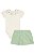 Conjunto Bebê Menina - Body Gola Bordada e Saia - Colorittá - Ref 71267 - Imagem 2