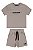 Conjunto Masculino - Camiseta em Meia Malha e Bermuda em Molecotton - Coloritta - Ref 72295 - Imagem 1