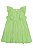 Vestido Infantil Regata com Faixa em Laise Bordada Kukie -Verde REF60564 - Imagem 1